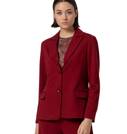 SURKANA blazer Lisa rojo inglés