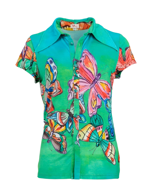 HEART Blusa Blue Bell, multicolore