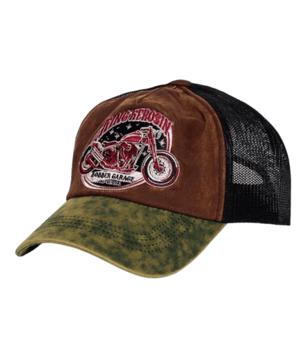 GORRA TRUCKER KING KEROSIN, BOBBER MARRÓN