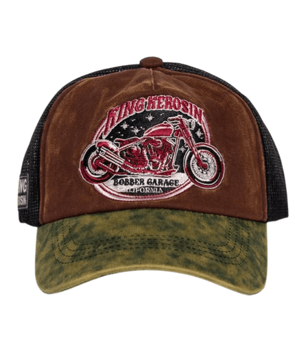 GORRA TRUCKER KING KEROSIN, BOBBER MARRÓN