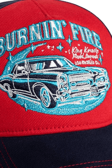 KING KEROSIN TRUCKERCAP, Burnin" Fire