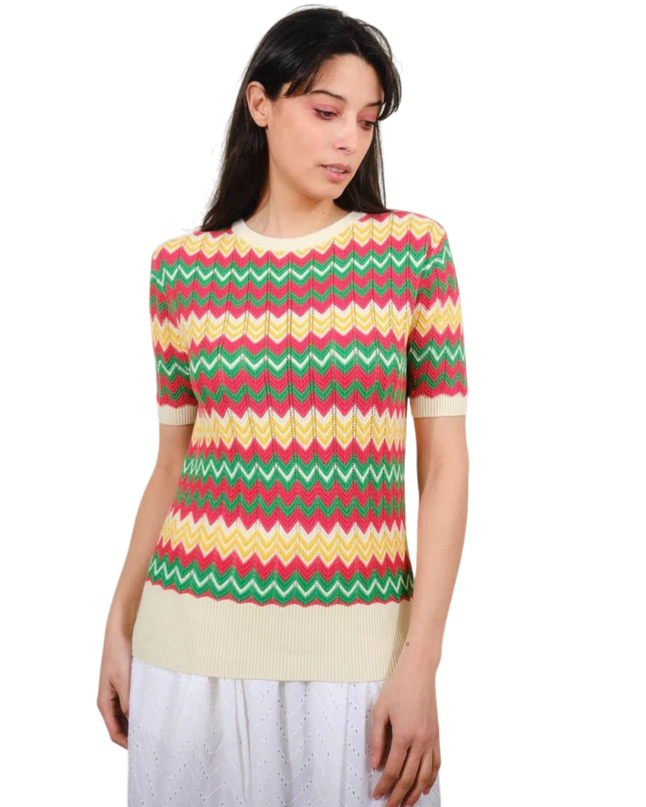 breisel "Chevron S/S" prestine white