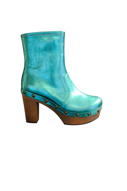 Isabell turquoise métallique