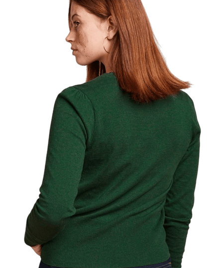 King Louie Cardigan V Cocoon", skovgrøn