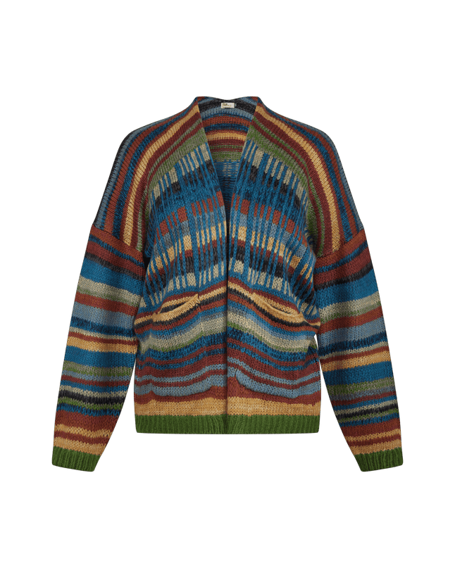 Cardigan Amiens oliva