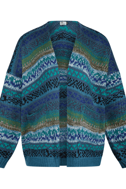 HEART Cardigan Amiens petrol