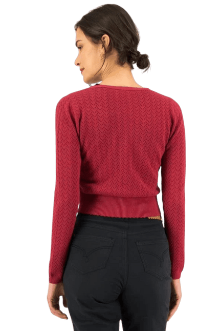 BLUTSGESCHWISTER Cardigan Save The World Love me Hearts prikker
