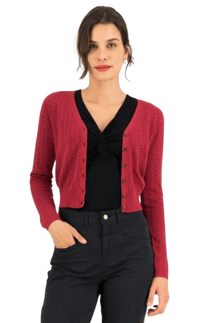 BLUTSGESCHWISTER Cardigan Save The World Love me Hearts prikker