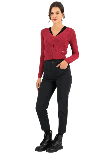 BLUTSGESCHWISTER Cardigan Save The World Love me Hearts prikker