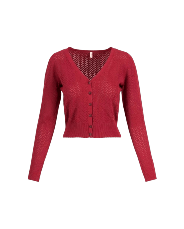 BLUTSGESCHWISTER CARDIGAN SAVE THE WORLD LOVE ME HEARTS DOTS