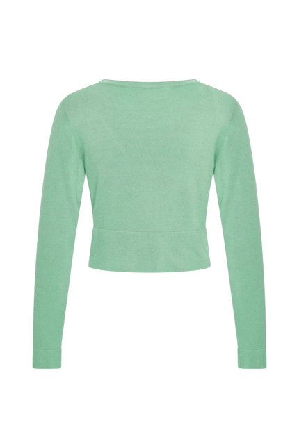 ZILCH Cardigan short, jade