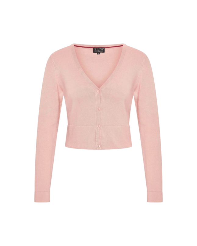 King Louie Kort Cardigan, rosevand