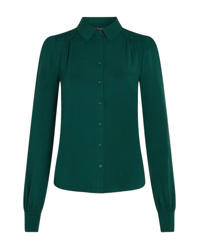 KING LOUIE CARINA BLOUSE VISCOSE LIGHT", URBAN GREEN