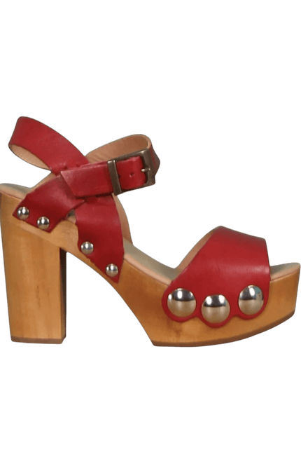 GRUNBEIN sandaal Carmen, rood