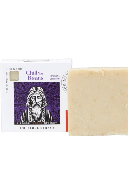 THE BLACK STUFF Chill Yer Beans - Limited edition natuurlijke zeep