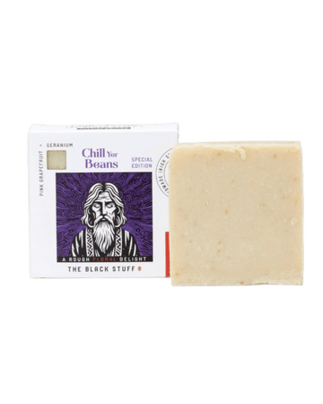THE BLACK STUFF Chill Yer Beans - Limited edition natuurlijke zeep