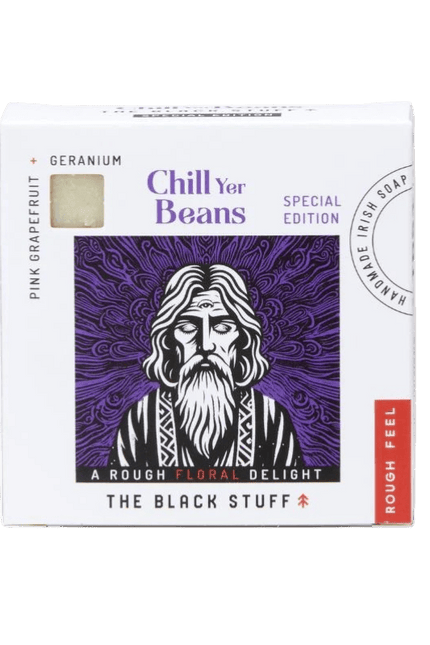 THE BLACK STUFF Chill Yer Beans - Limited edition natuurlijke zeep