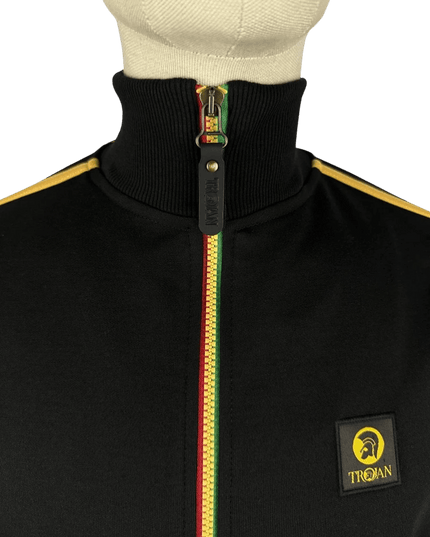 TROJAN Kontrast Zip Track Top