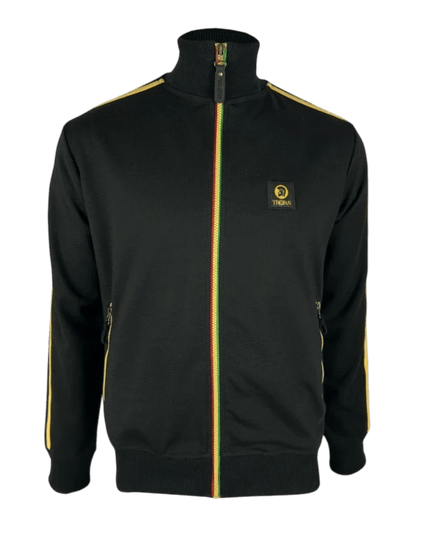 TROJAN Kontrast Zip Track Top