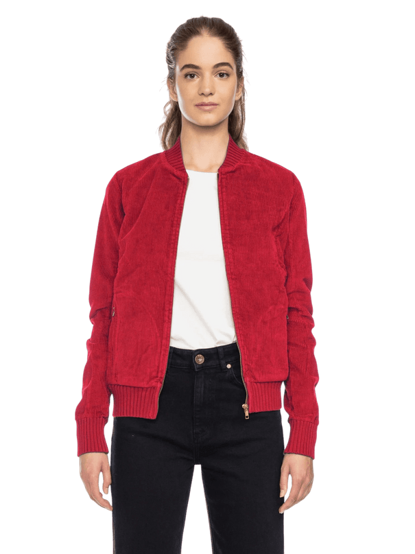 corduroy jack Bebe rood