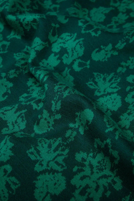 BLUTSCHGESCHWISTER broek On a Winters Day Flared princess tapestry green
