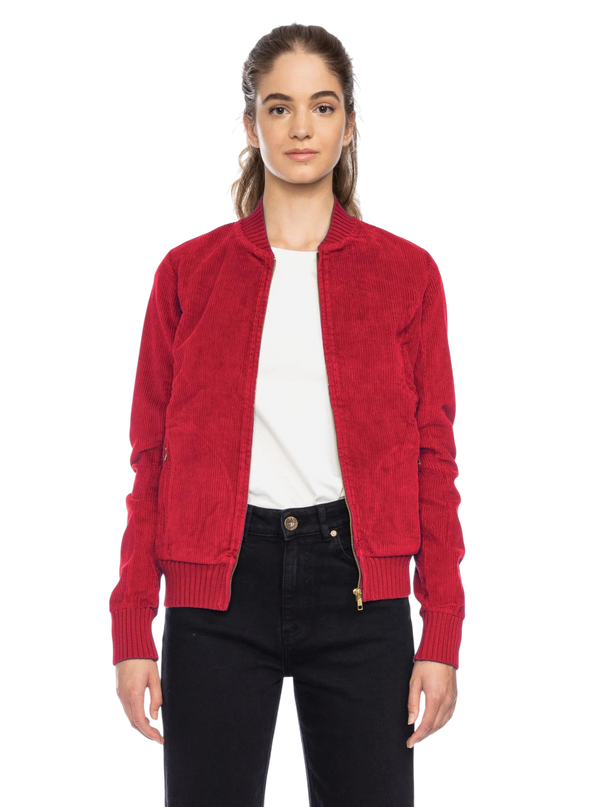 corduroy jack Bebe rood