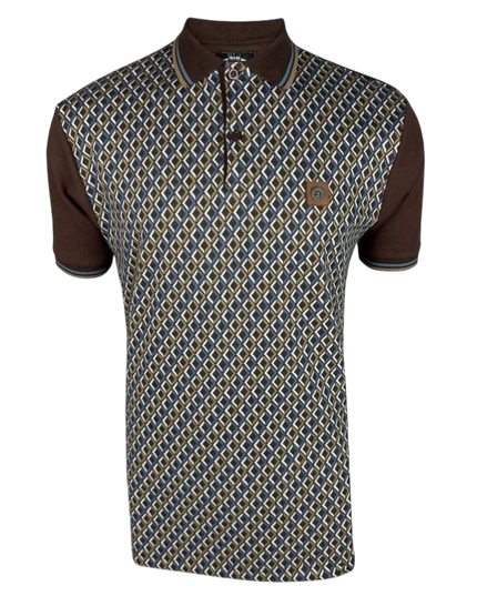 Diamond Jacquard Polo