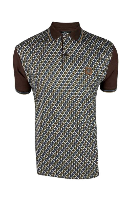 Diamond Jacquard Polo