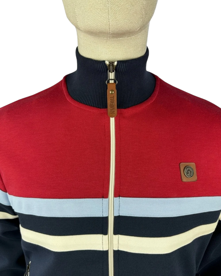 PANEL STRIKE TRACK TOP