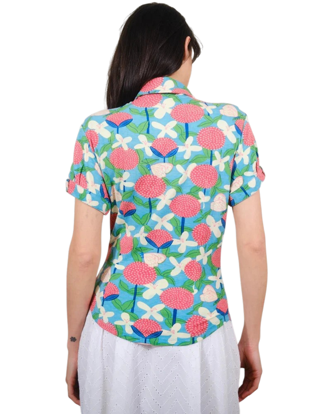 Bella, allium & clematis