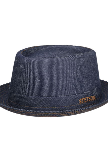 STETSON DANVICK DENIM PORK PIE