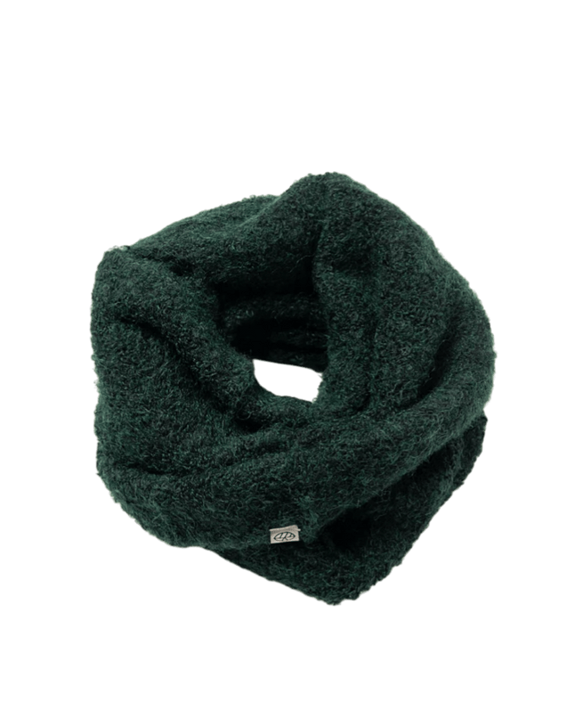 SURKANA Il bouclé riciclato - verde bottiglia