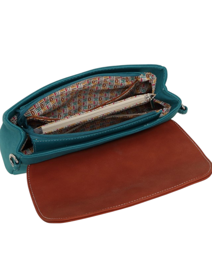 Twiggle Koolmeesjes Petrol/red