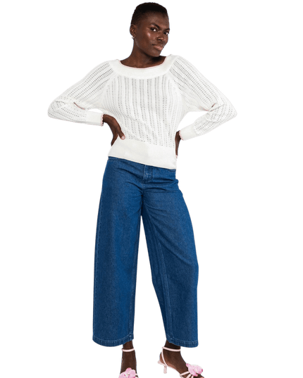 BLUTSGESCHWISTER DELICIOUS SUMMER, DREAMY WHITE KNIT