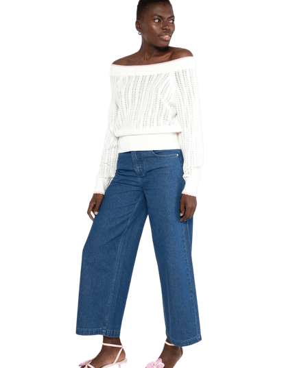 BLUTSGESCHWISTER DELICIOUS SUMMER, DREAMY WHITE KNIT