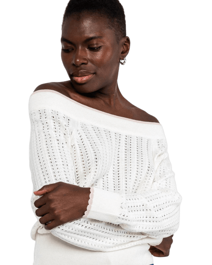 BLUTSGESCHWISTER DELICIOUS SUMMER, DREAMY WHITE KNIT