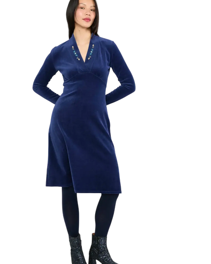 Velvet Glamour Aura, indigo depths blå
