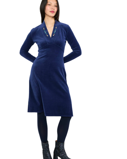 Velvet Glamour Aura, indigo depths blue