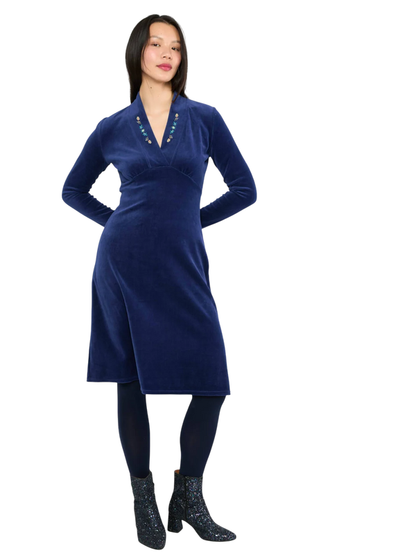 Velvet Glamour Aura, indigo depths blue