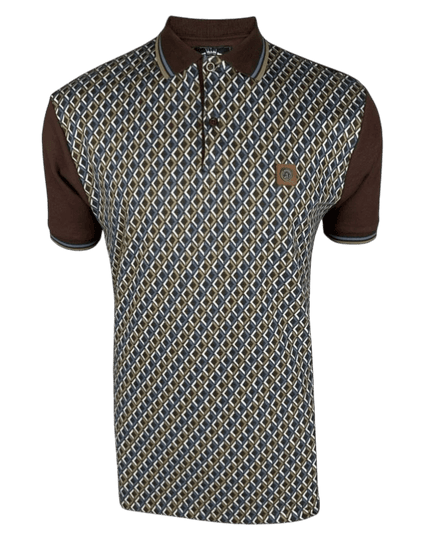 TROJAN Diamant-Jacquard-Polo