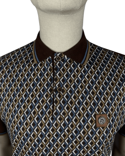 TROJAN Diamant-Jacquard-Polo