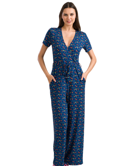 Diana Jumpsuit Kort Ærme