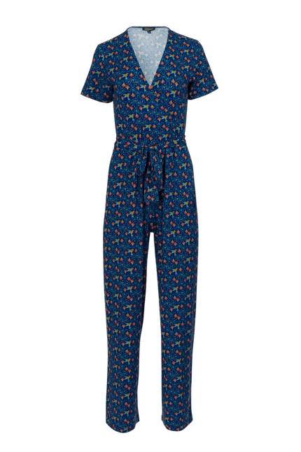 LALAMOUR Diana Jumpsuit Short Sleeve, hummingbird