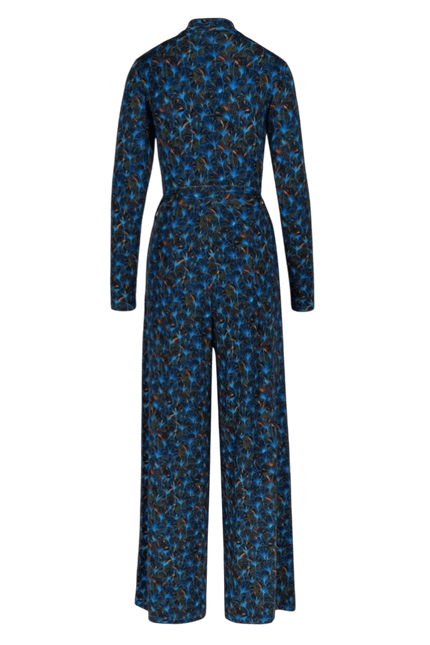 LALAMOUR Diana Leafpattern Blue