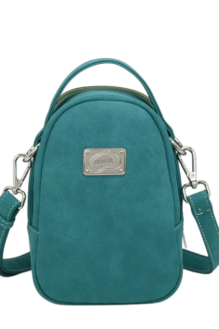Hi-DI-HI Ditty Hand-/schoudertas/crossbody L. Blue/Green/Petrol Ijsvogel