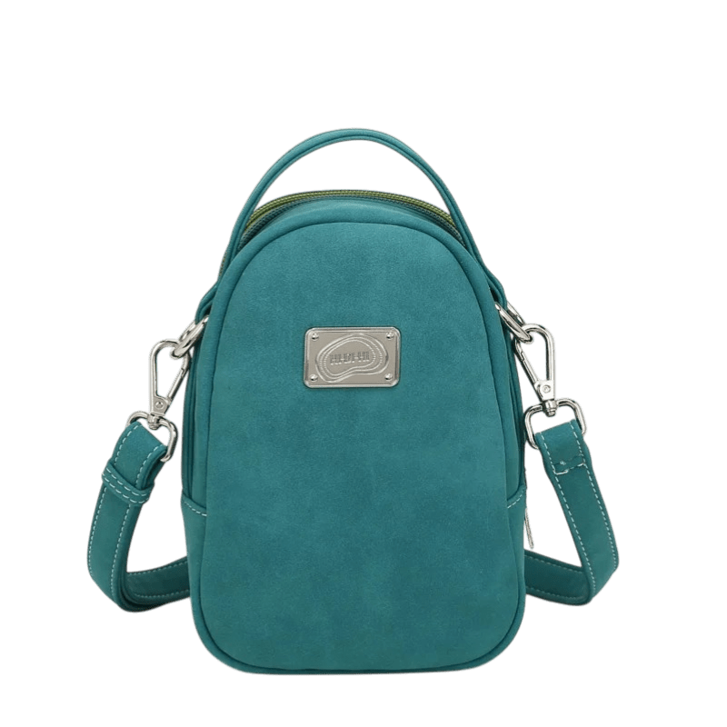 Hi-DI-HI Ditty Hand-/axelväska/crossbody L. Blå/Grön/Petrol Isfågel