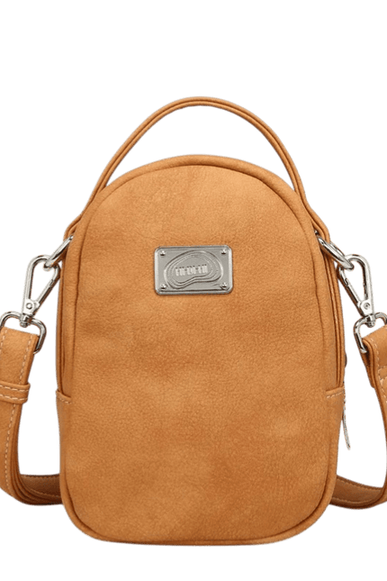 Hi-DI-HI Ditty Hand-/schoudertas/crossbody L. green/Peach/Orange - Roodborstje