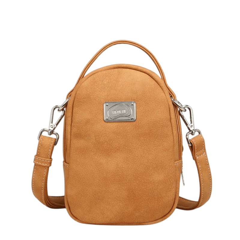 Hi-DI-HI Ditty Hand-/schoudertas/crossbody L. green/Peach/Orange - Roodborstje