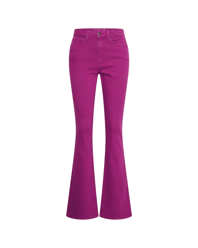 CLOUD9 broek Dora flared leg, berry