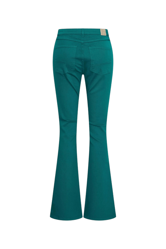 CLOUD9 broek Dora flared leg, emerald